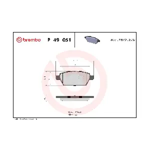 BREMBO P49051