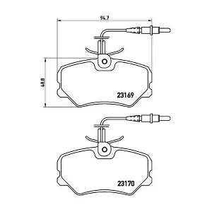 BREMBO P61050