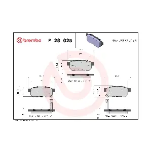 BREMBO P28025