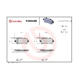 BREMBO P59059N