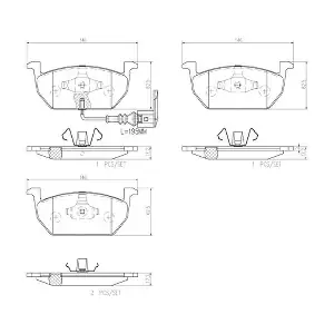 BREMBO P85137N