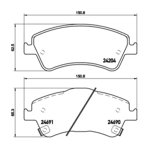 BREMBO P83081