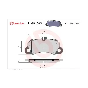 P 65 043 BREMBO