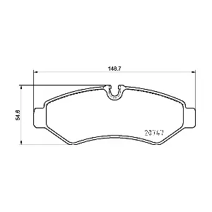 BREMBO P 50 155