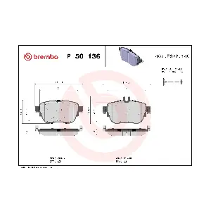 P50136 BREMBO
