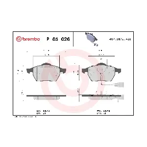 BREMBO P85026
