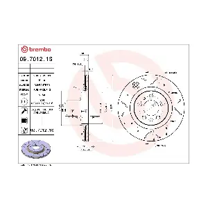 09.7012.1S BREMBO