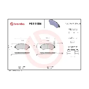 BREMBO P61118N