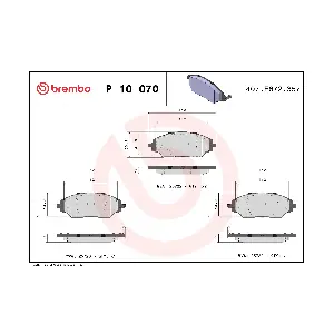 BREMBO P10070