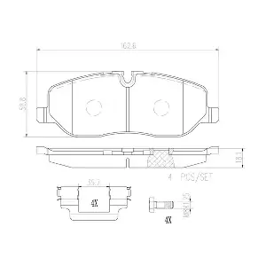 BREMBO P44014N