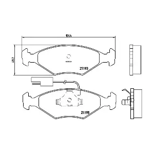 BREMBO P 23 039