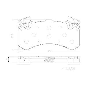 P85136N BREMBO