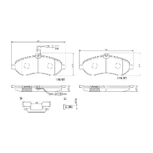 BREMBO P61096N