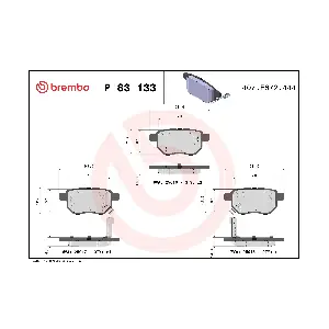 BREMBO P83133
