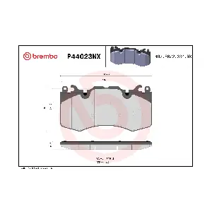 BREMBO P44023NX
