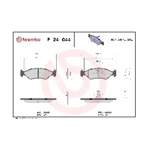 BREMBO P24044