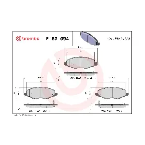 BREMBO P83094