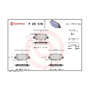 BREMBO P 23 179