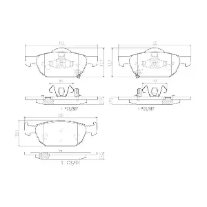BREMBO P28044N