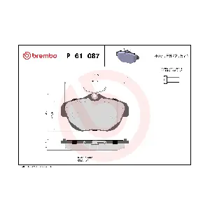 P 61 087 BREMBO