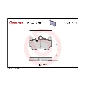 BREMBO P85070