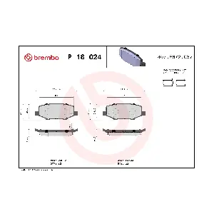 BREMBO P18024