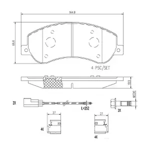 BREMBO P24064N