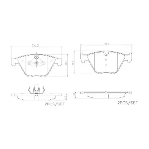 BREMBO P06081N