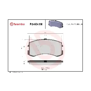 BREMBO P54041N