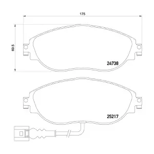 BREMBO P85131