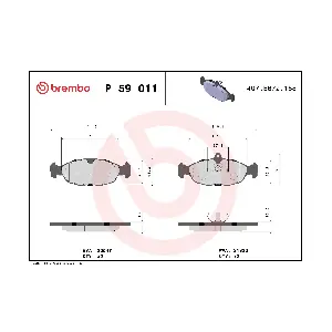 BREMBO P59011