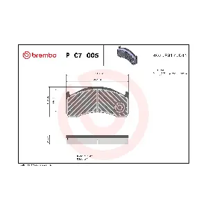 P C7 005 BREMBO