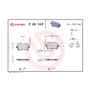 BREMBO P85142