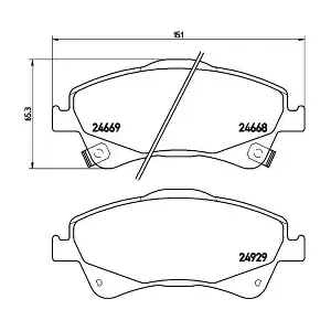 BREMBO P83109