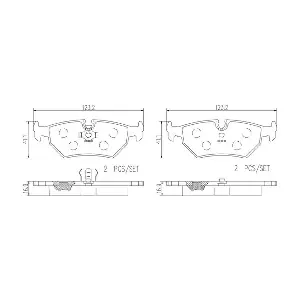BREMBO P36008N