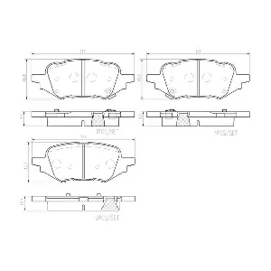 BREMBO P07019