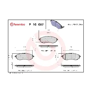 BREMBO P10057