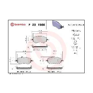 P23198E BREMBO