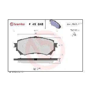 BREMBO P49048