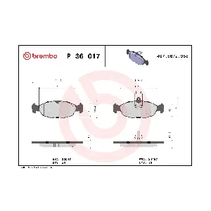 P 36 017 BREMBO