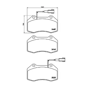 BREMBO P 23 162