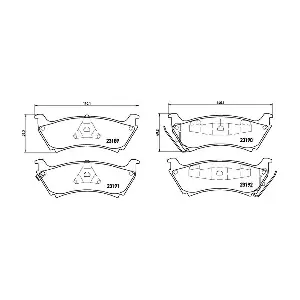 P 50 040 BREMBO