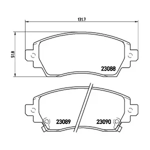 BREMBO P 83 042