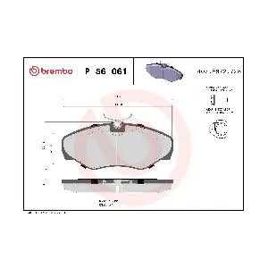 BREMBO P56061