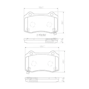 P09022N BREMBO