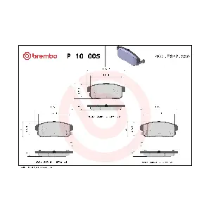 BREMBO P10005