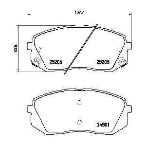 BREMBO P30056E