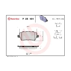 BREMBO P 23 101