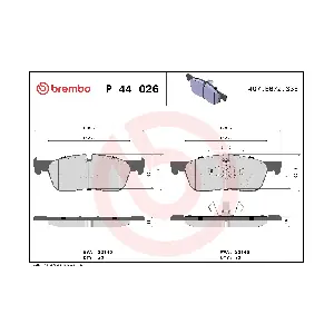 BREMBO P44026
