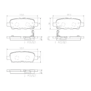 BREMBO P56101N